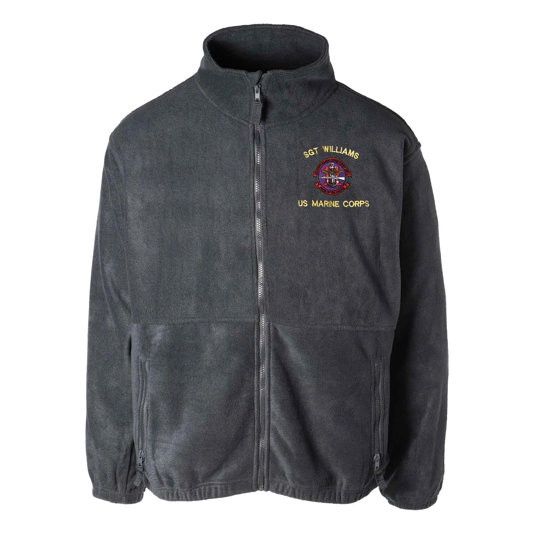 11th MEU Pride Of The Pacific Embroidered Fleece Full Zip