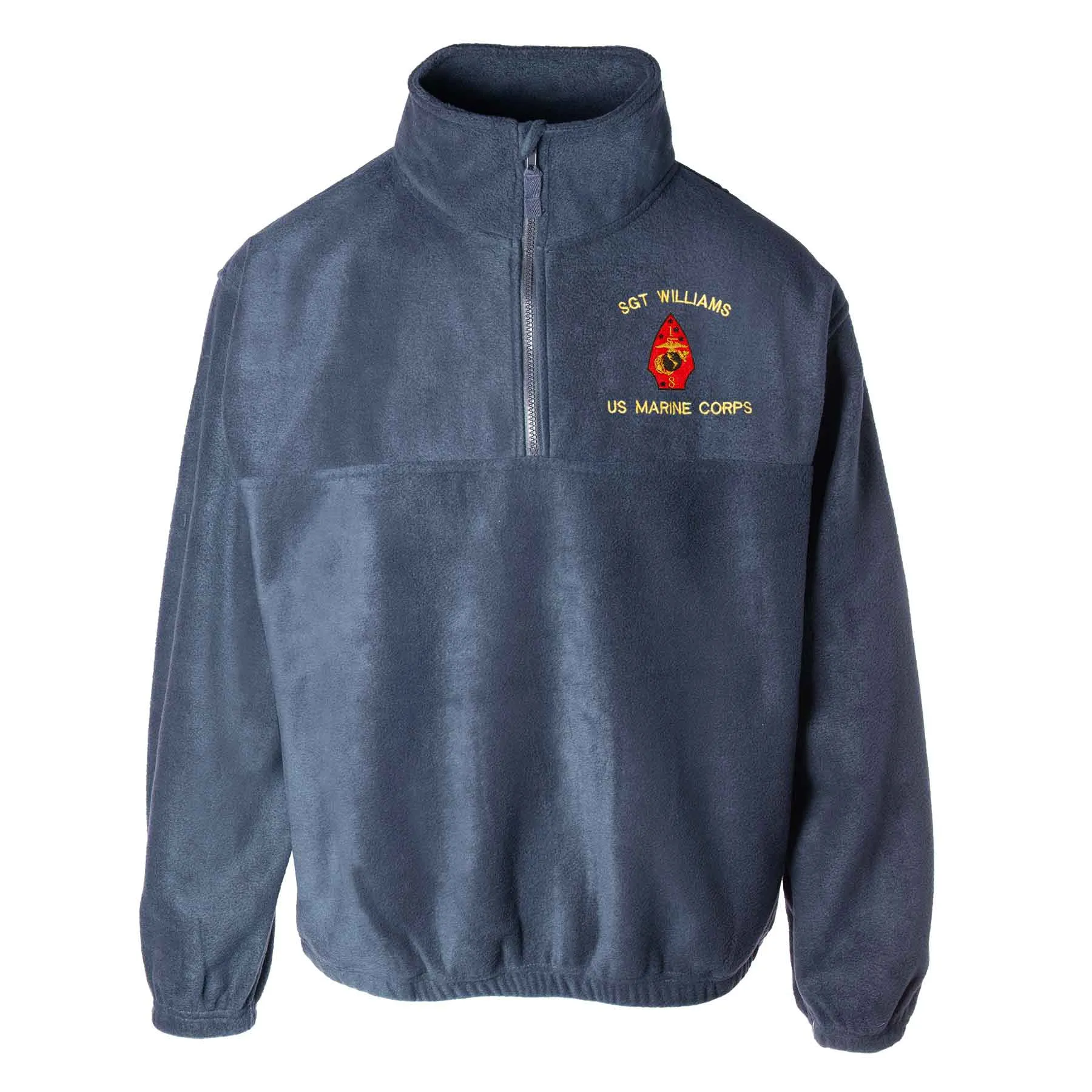 1st Battalion 8th Marines Embroidered Fleece 1/4 Zip