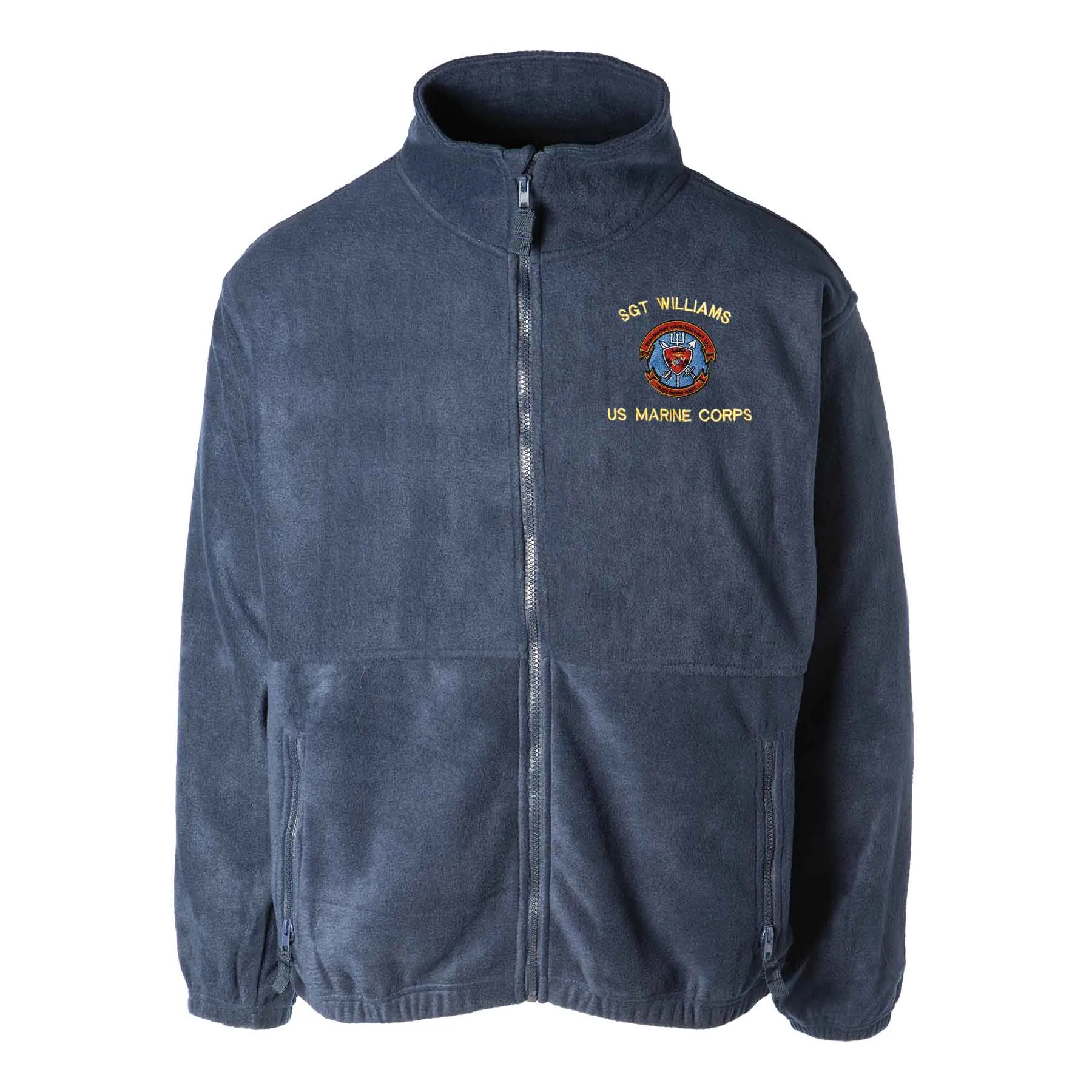 24th MEU Fleet Marine Force Embroidered Fleece Full Zip