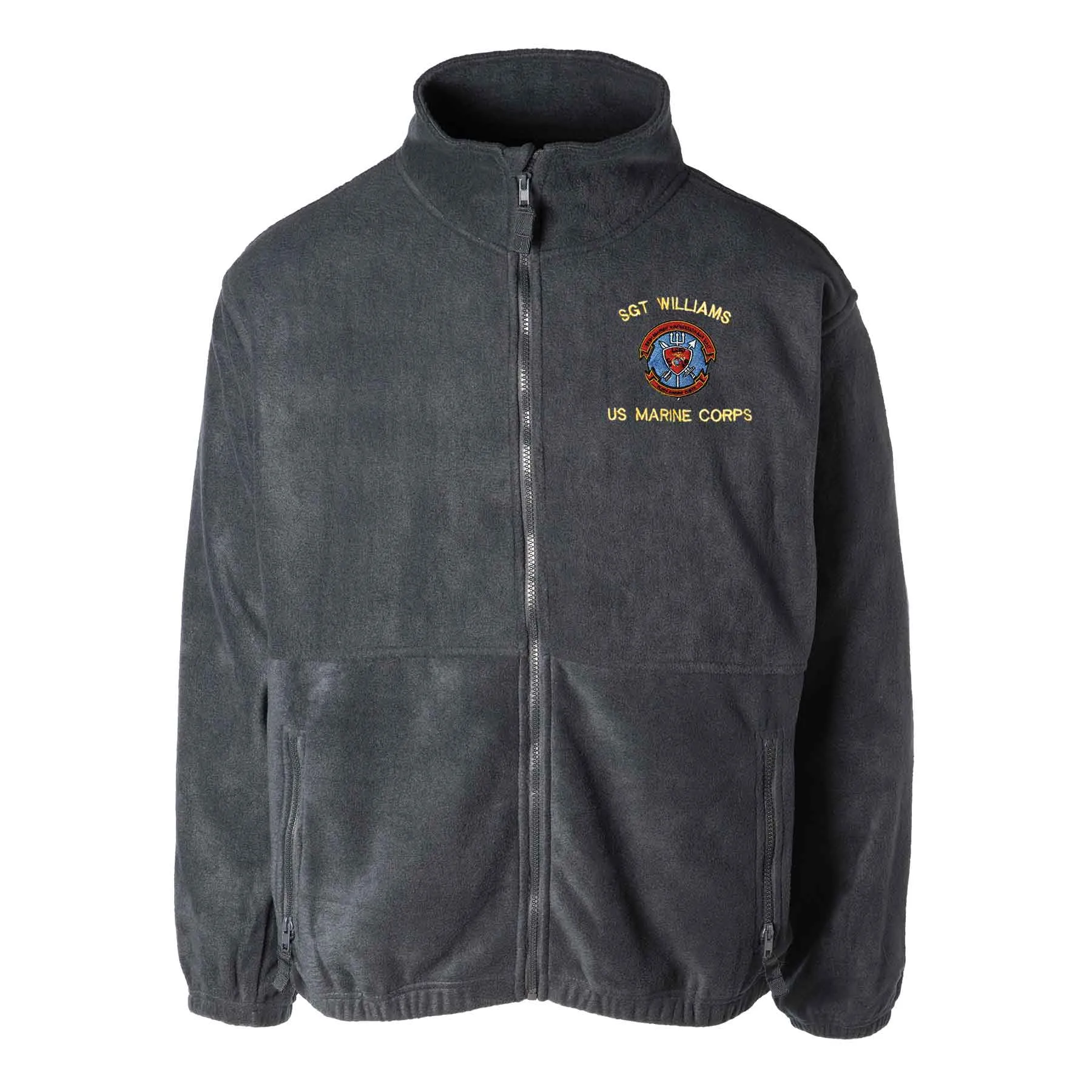 24th MEU Fleet Marine Force Embroidered Fleece Full Zip