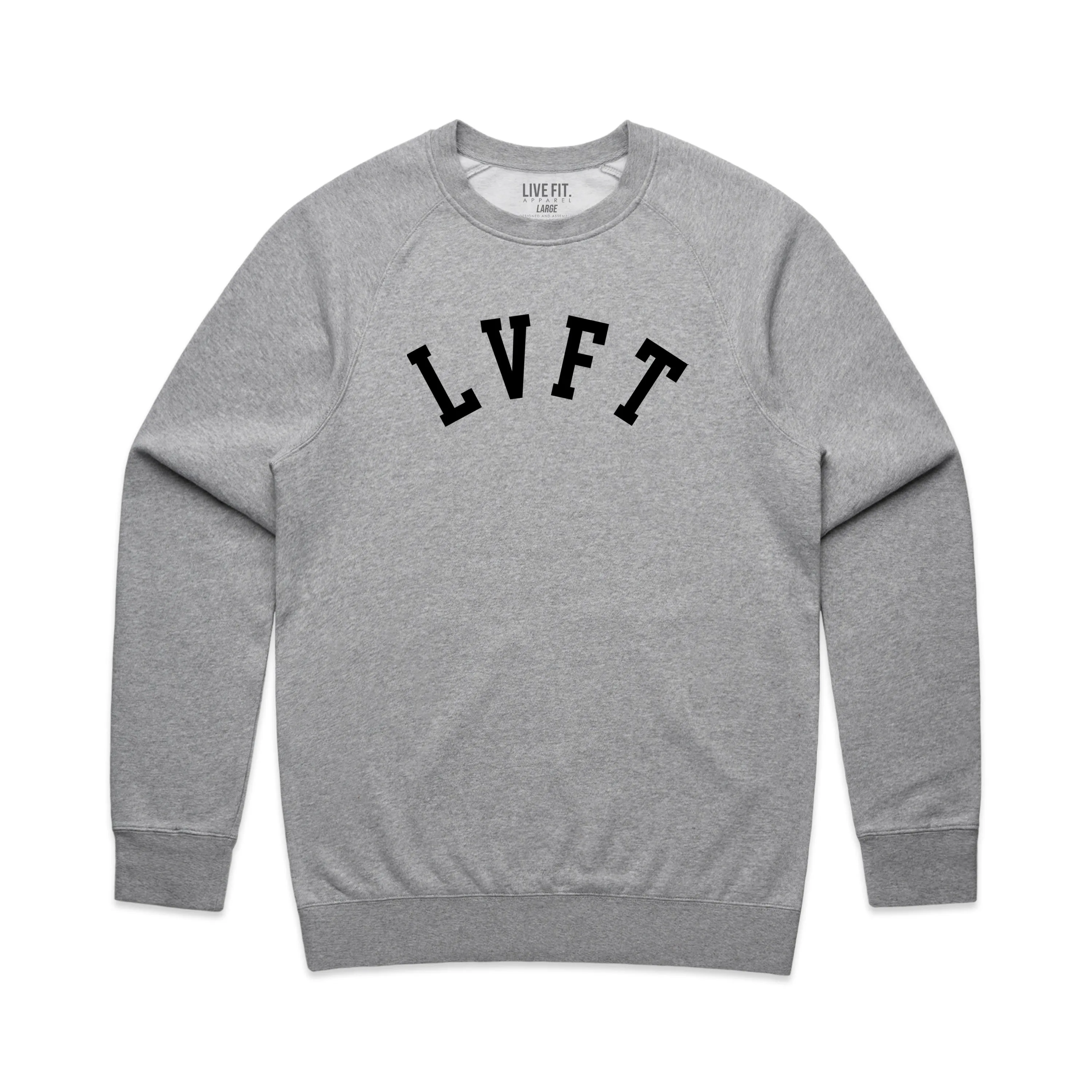 Academy Crewneck - Heather Grey