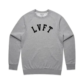 Academy Crewneck - Heather Grey