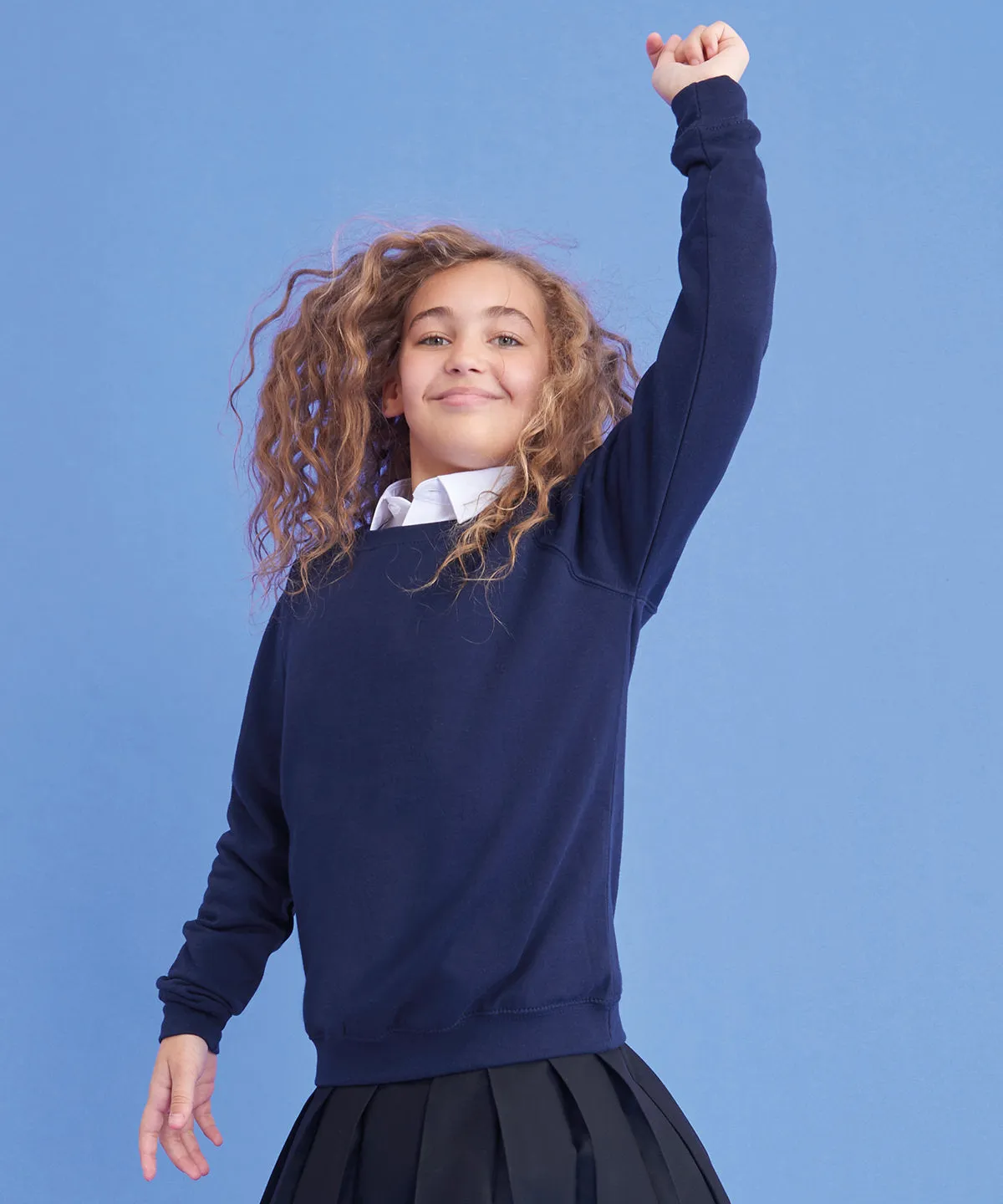 Academy Deep Royal - Kids Academy raglan sweatshirt