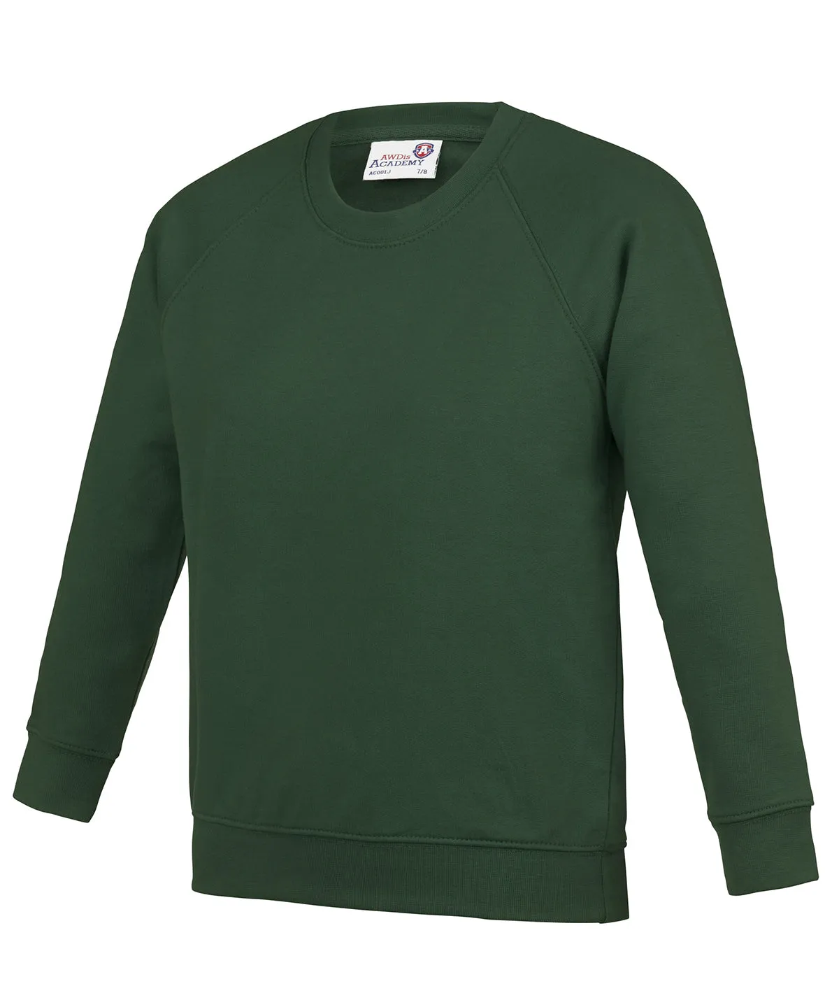 Academy Green - Kids Academy raglan sweatshirt