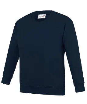 Academy Navy - Kids Academy raglan sweatshirt