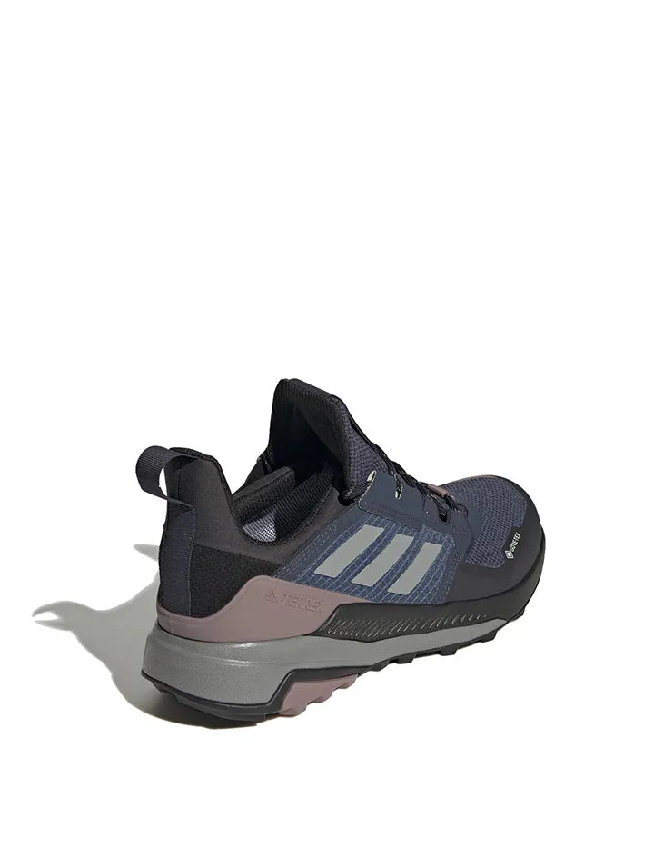 Adidas Terrex Womens TrailMaker Gore-Tex Hiking Shoes Wonder Steel / Grey Three / Core Black