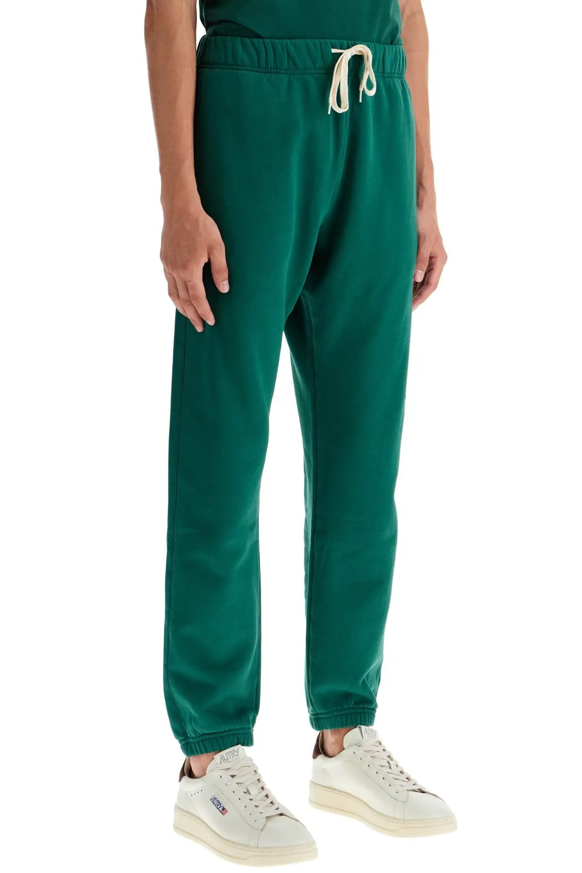 AUTRY relaxed fit fleece joggers for