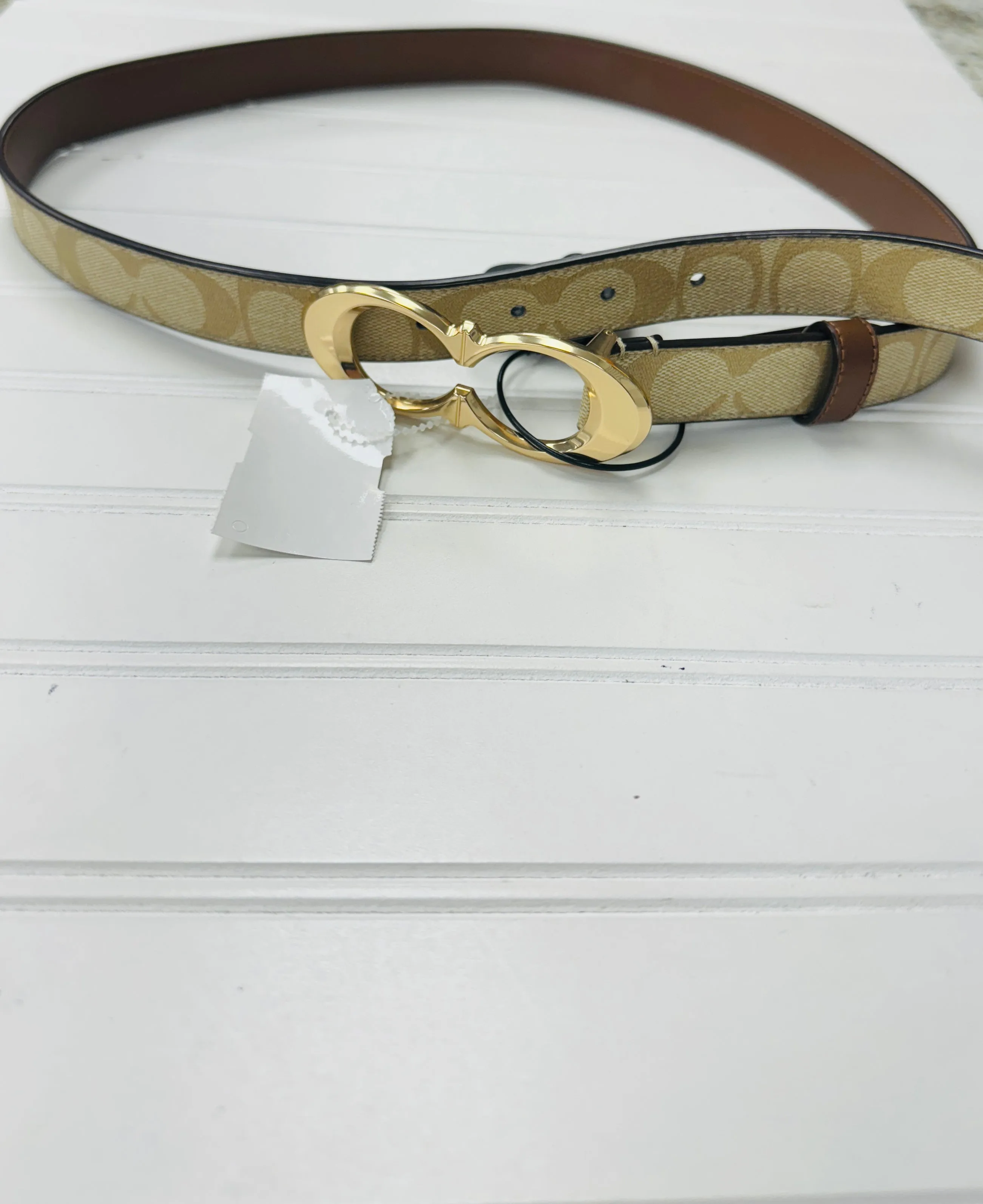 Belt By Coach, Size: Medium