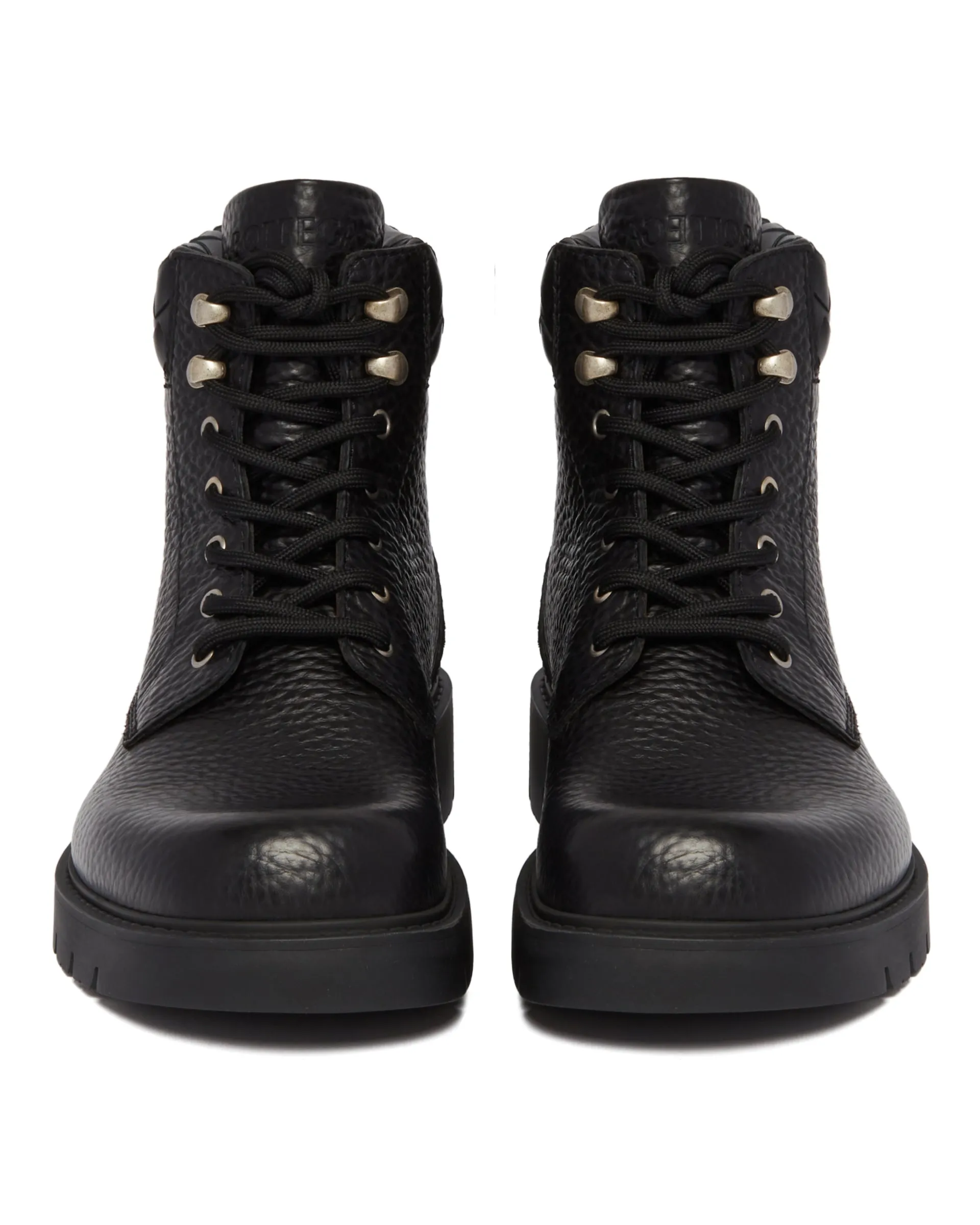 Black Haddock Lace-up Boots