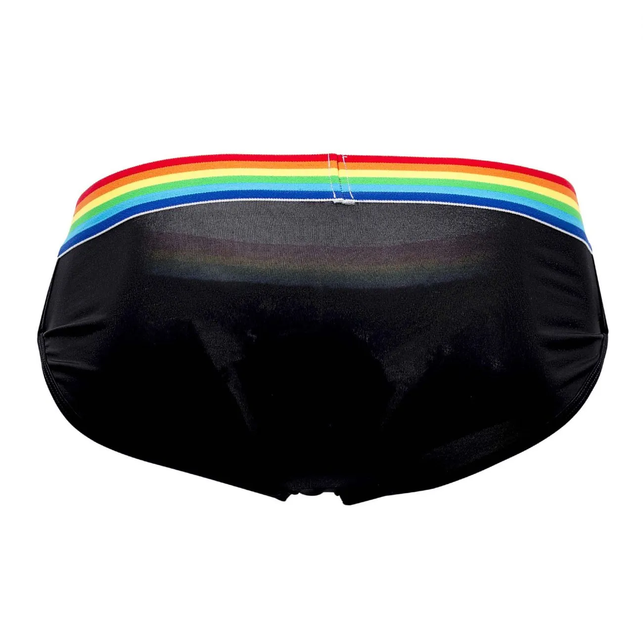 CandyMan 99449 Rainbow Pride Briefs Black