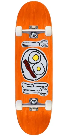 CCS Over Easy Egg1 Shaped Skateboard Complete - Orange - 9.00