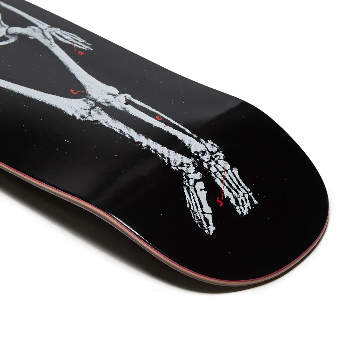 CCS Skeleton Shp1 Shaped Skateboard Complete - Black