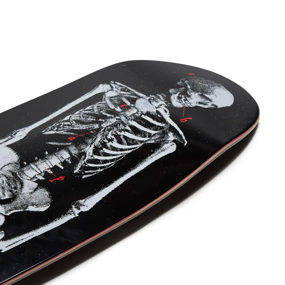 CCS Skeleton Shp1 Shaped Skateboard Complete - Black