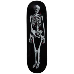 CCS Skeleton Skateboard Deck - Black - 9.00