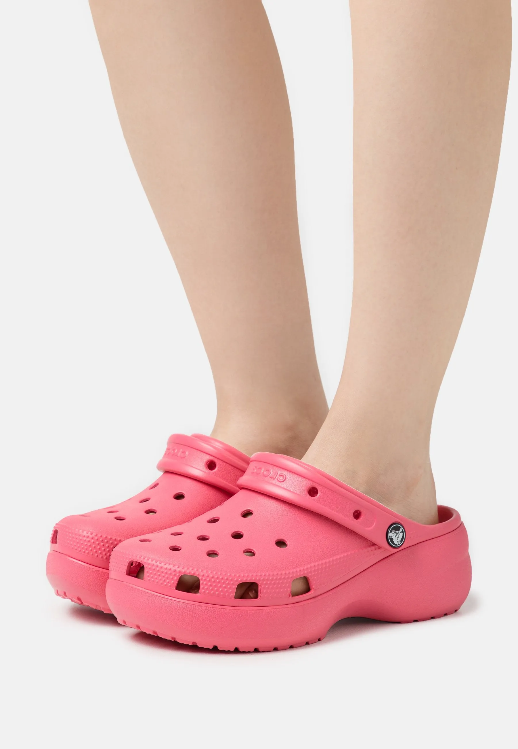 Crocs Classic Platform Clog Hyper Pink