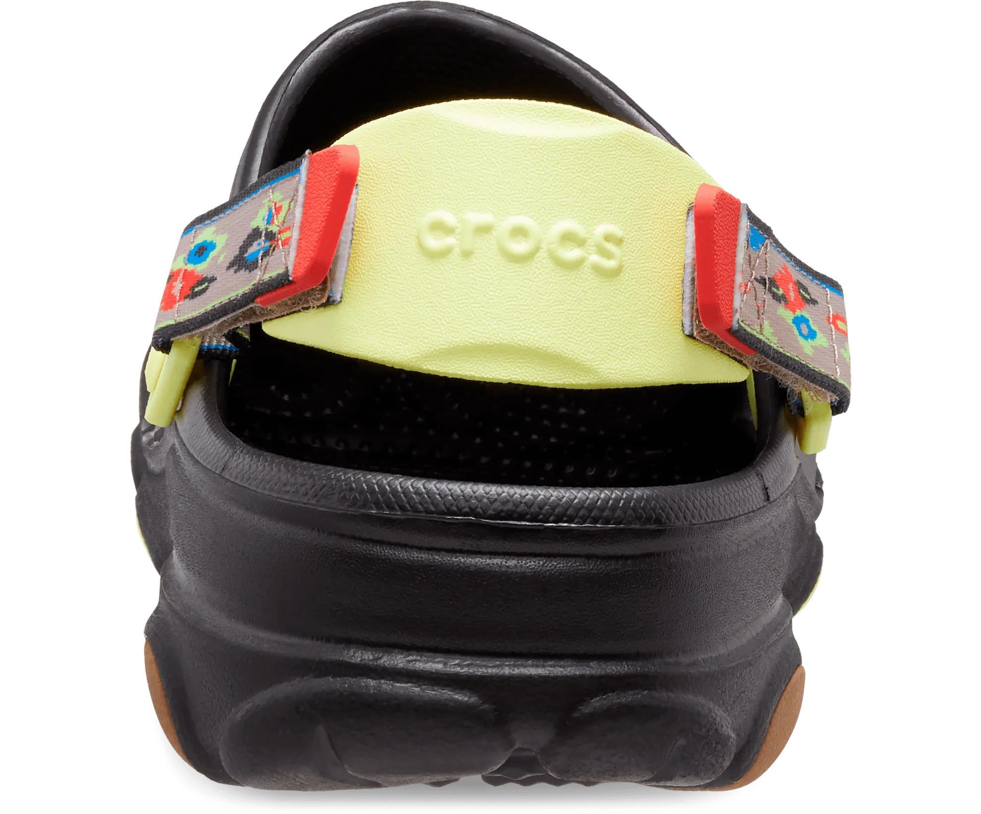 Crocs Unisex Classic All-Terrain Ikat Clog - Black