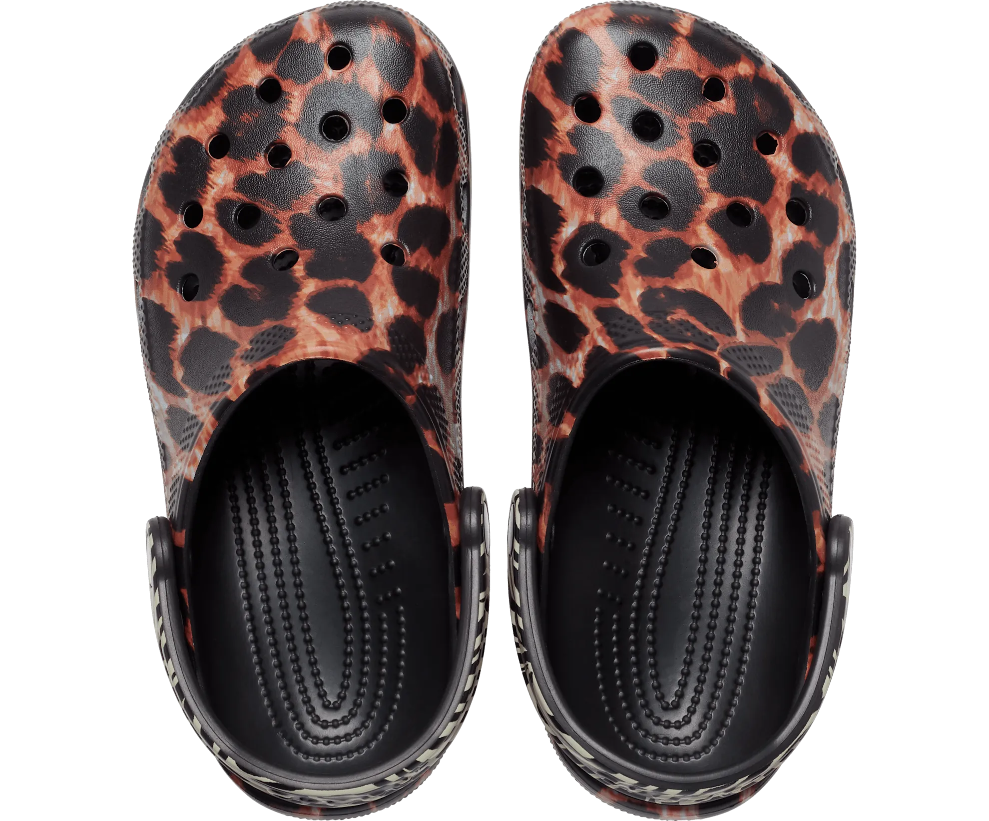 Crocs Unisex Classic Animal Remix Clog - Black / Multi