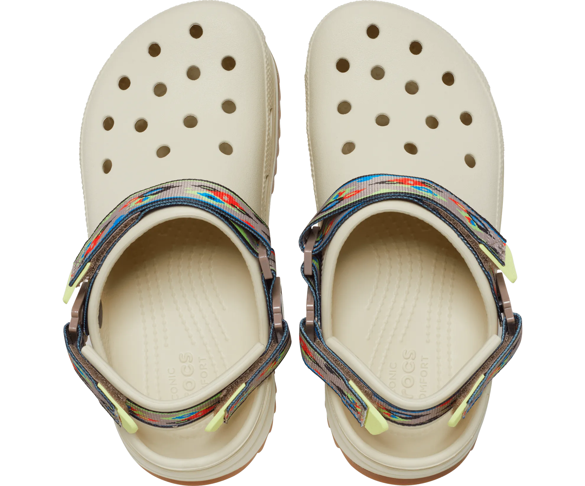 Crocs Unisex Hiker Ikat Clog - Bone