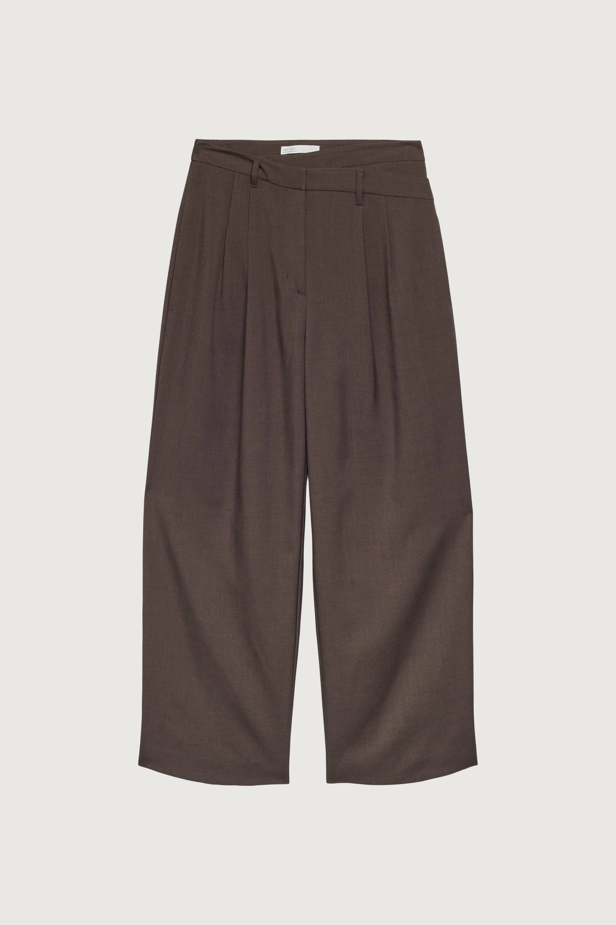 CROSSOVER WAIST WIDE LEG PANT