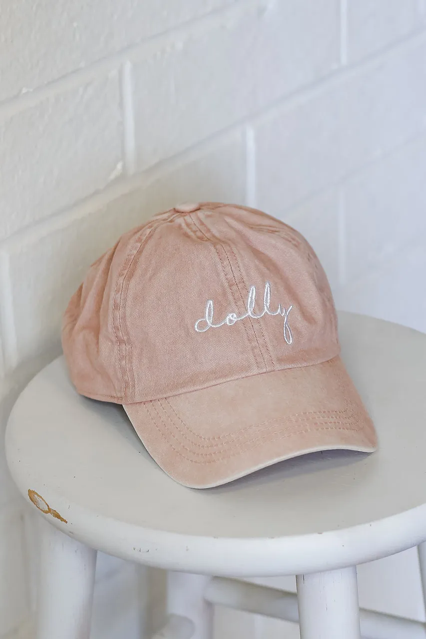 Dolly Script Embroidered Hat