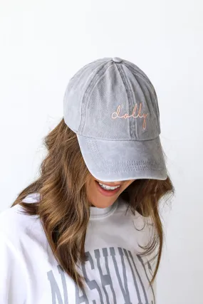 Dolly Script Embroidered Hat