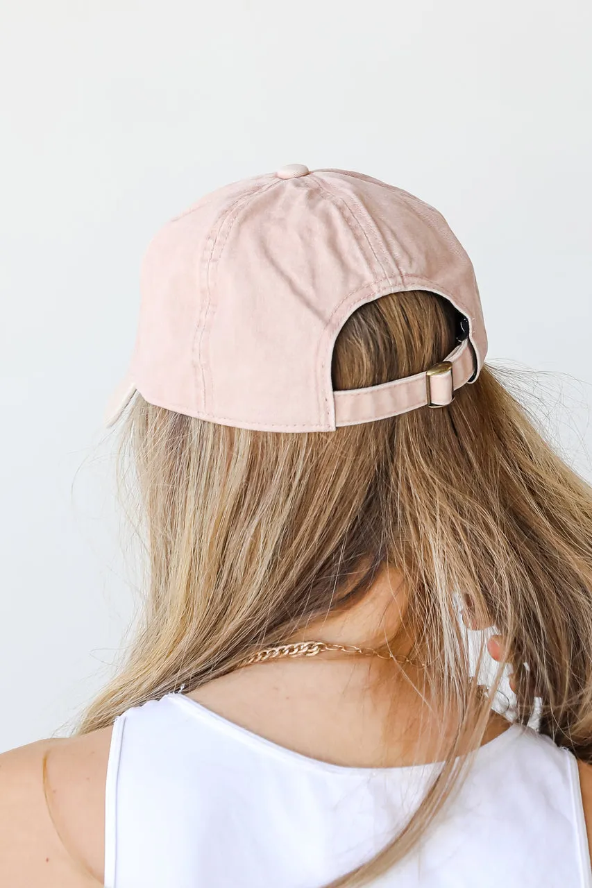 Dolly Script Embroidered Hat