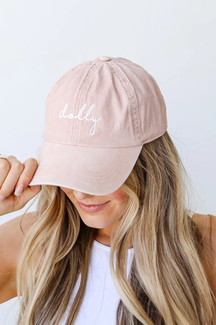 Dolly Script Embroidered Hat