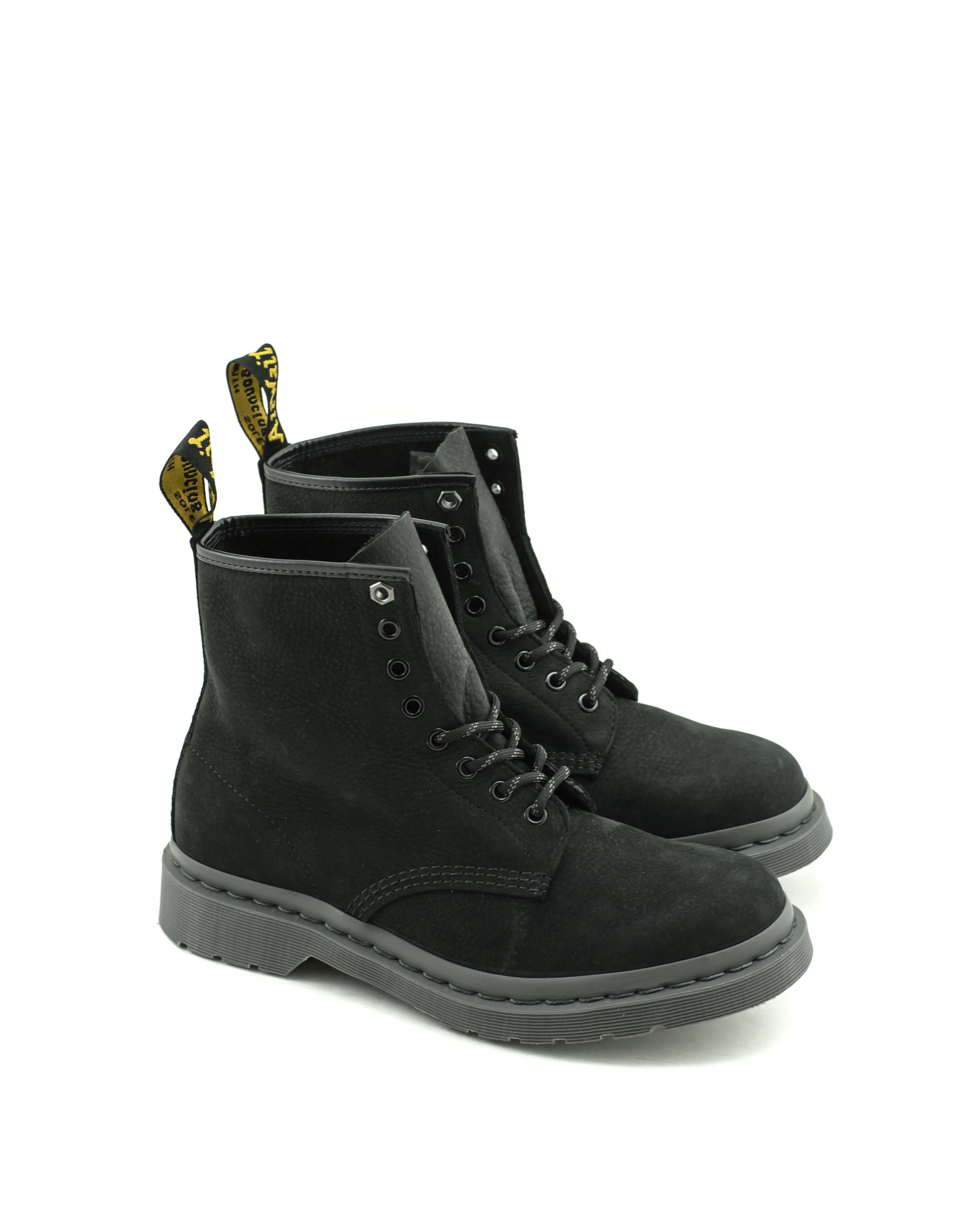 Dr. Martens — 1460 Milled Nubuck WP - Black