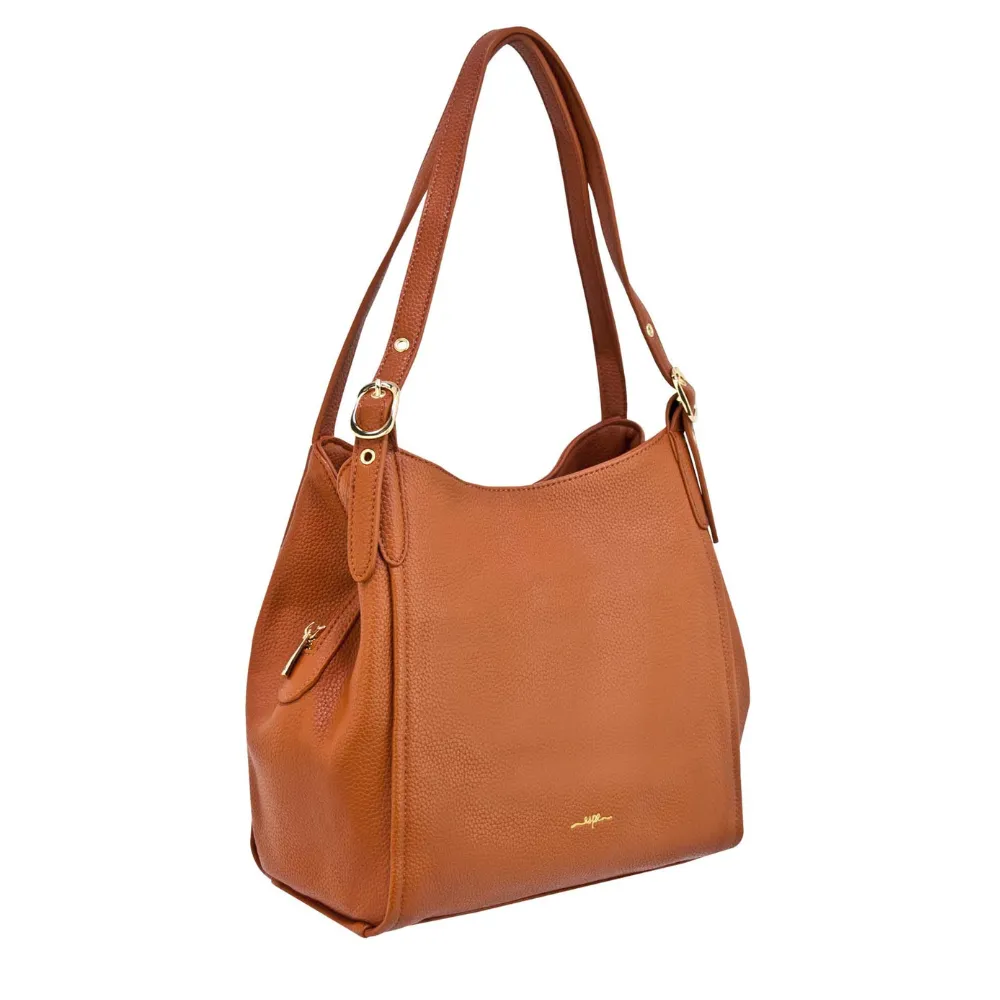 Espe Sadie Hobo Tan Shoulder Bag (Women's)