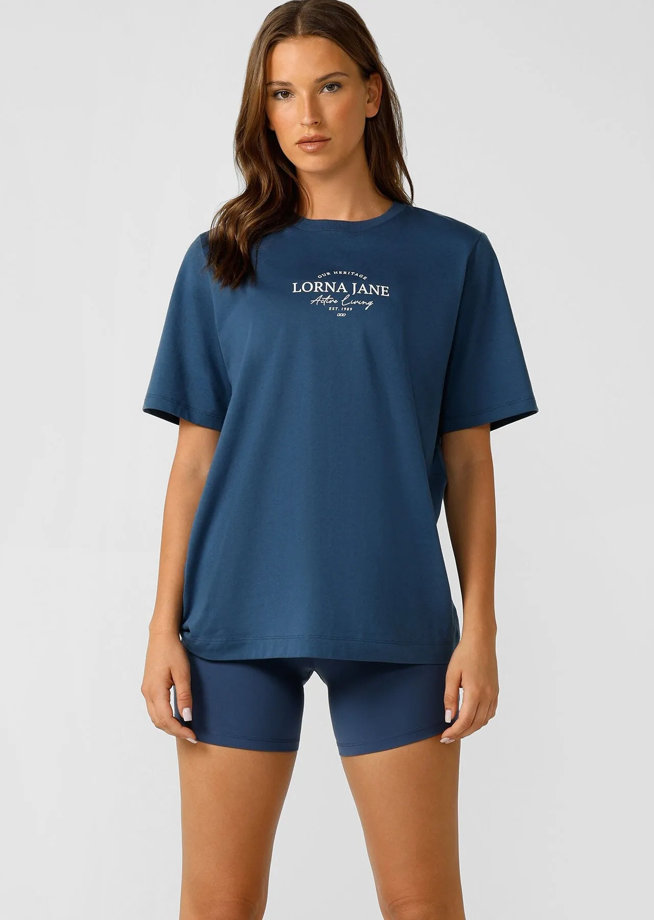 Feel Good Transdry Relaxed Tee | Academy Blue