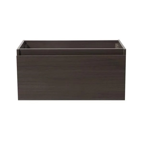 Fresca Mezzo 36 Gray Oak Wall Hung Modern Bathroom Cabinet | FCB8008GO