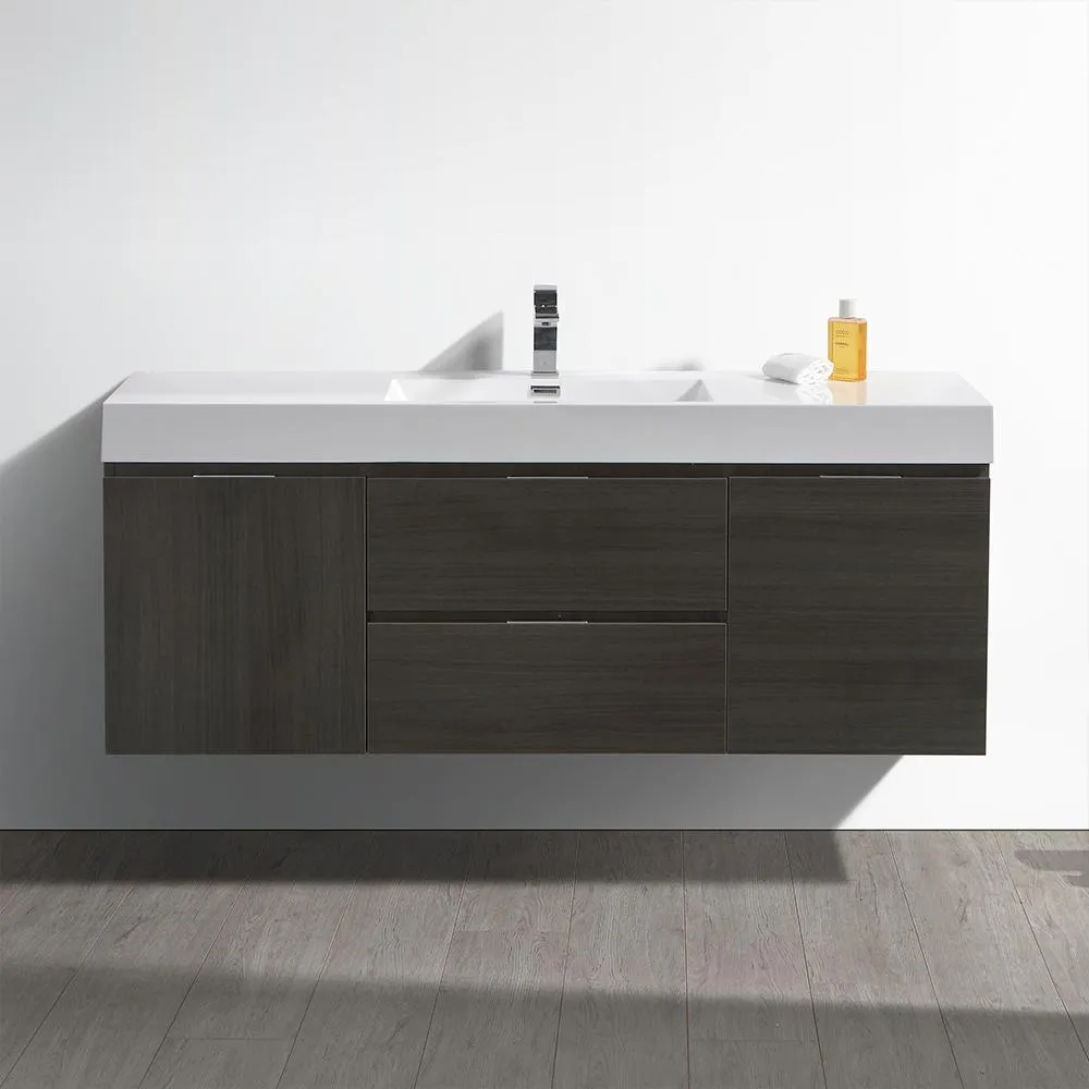 Fresca Valencia 60 Wall Hung Modern Bathroom Vanity