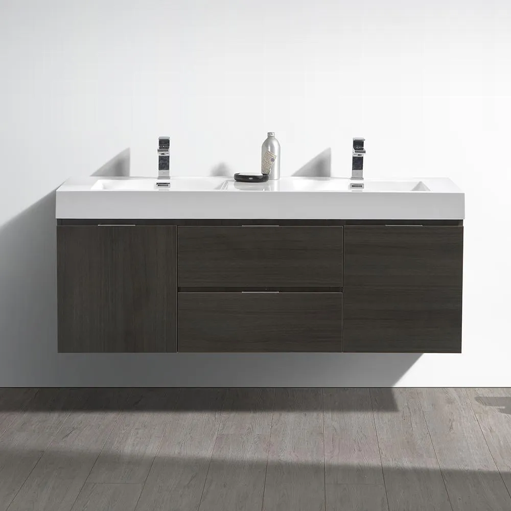 Fresca Valencia 60 Wall Hung Modern Bathroom Vanity