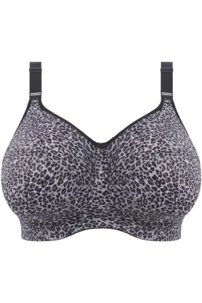 Goddess Celeste Soft Cup Bra, Gray Leopard (GD6114)