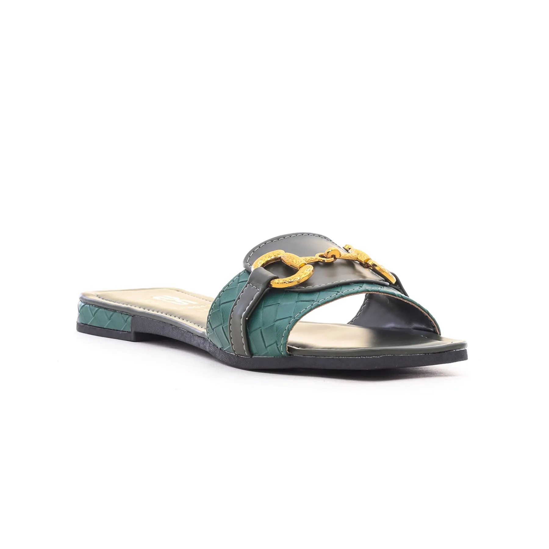 Green Formal Slipper FR8049