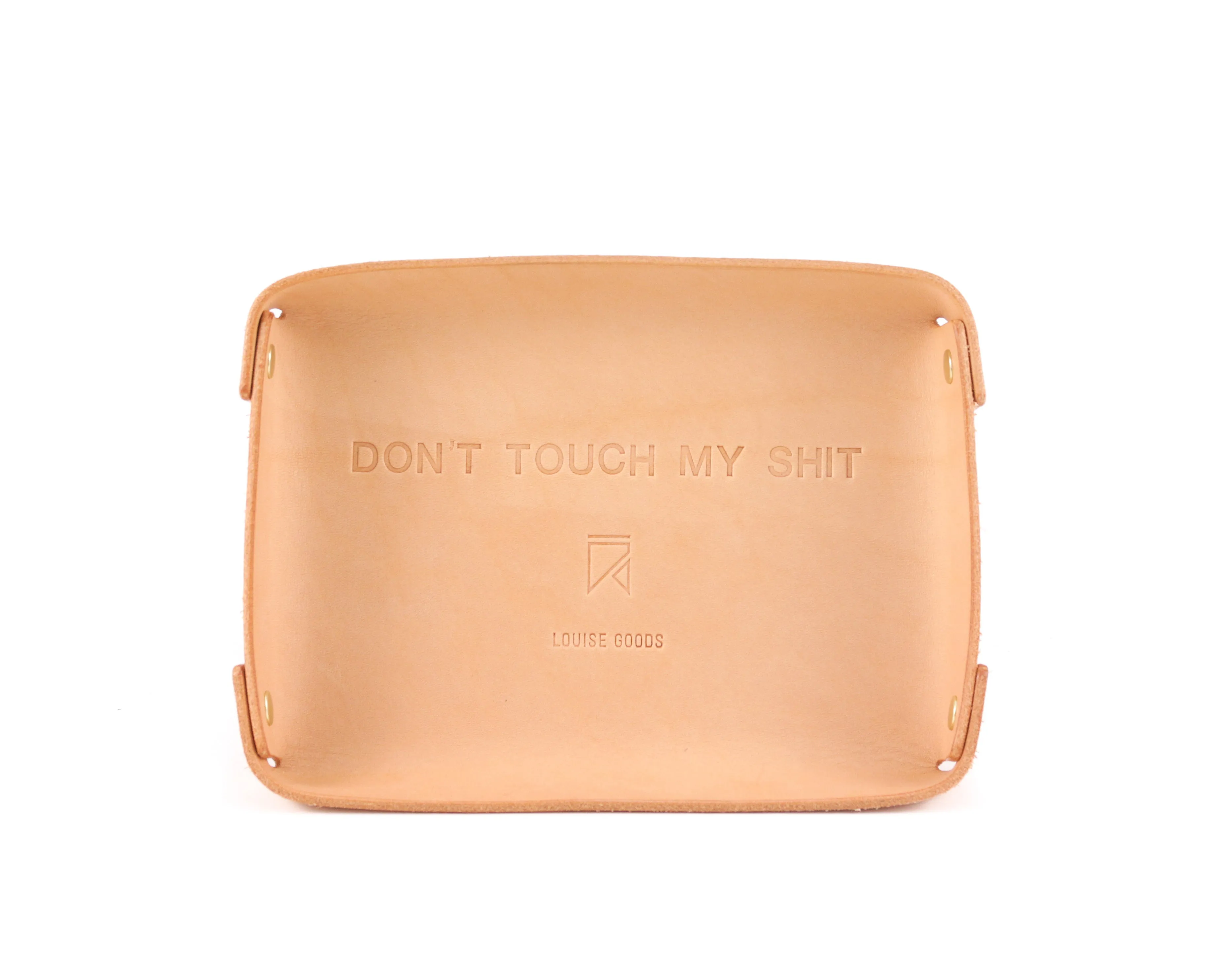 Hudson Valet Tray: Tan