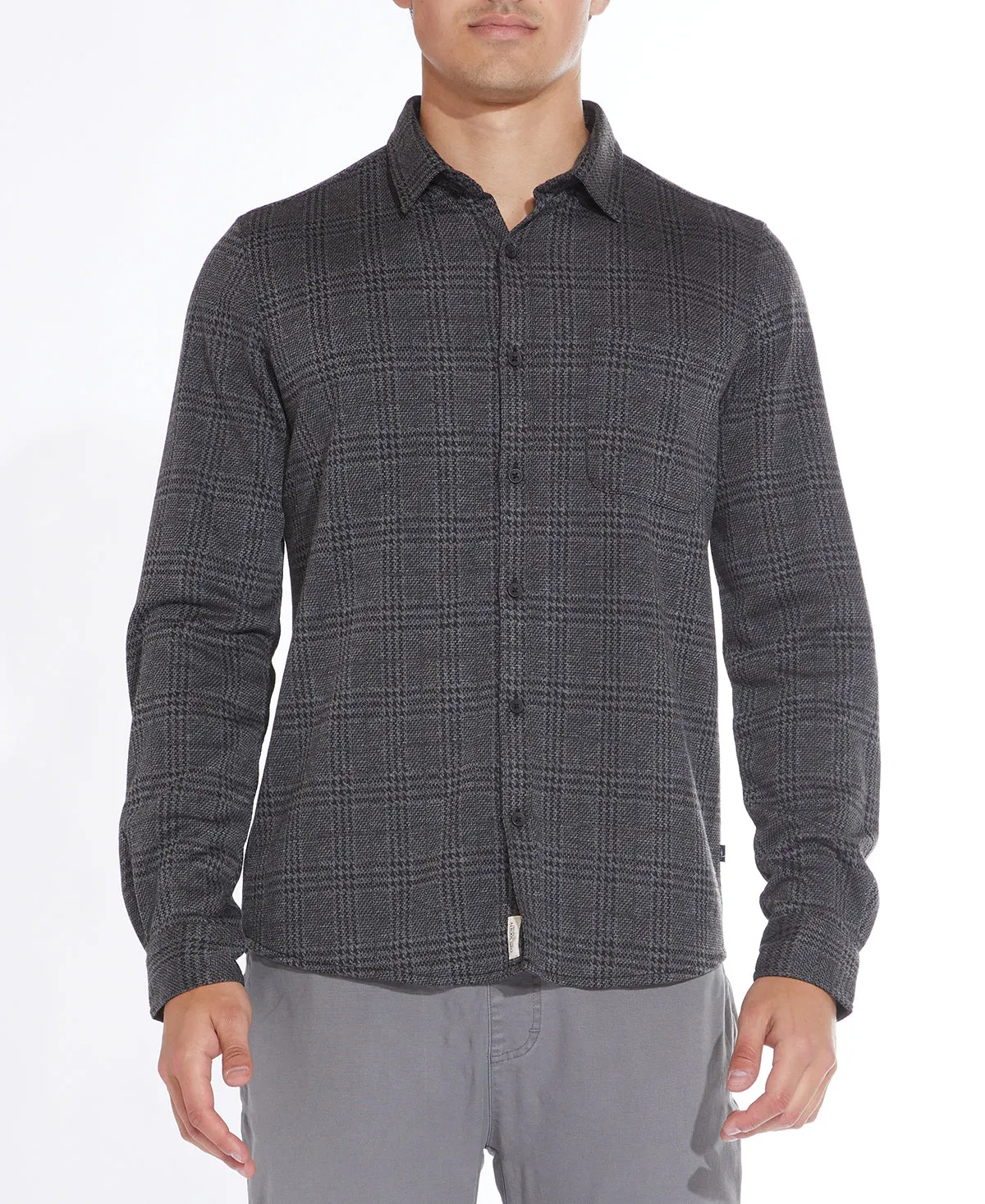 Jax Knit Shirt (Charcoal)