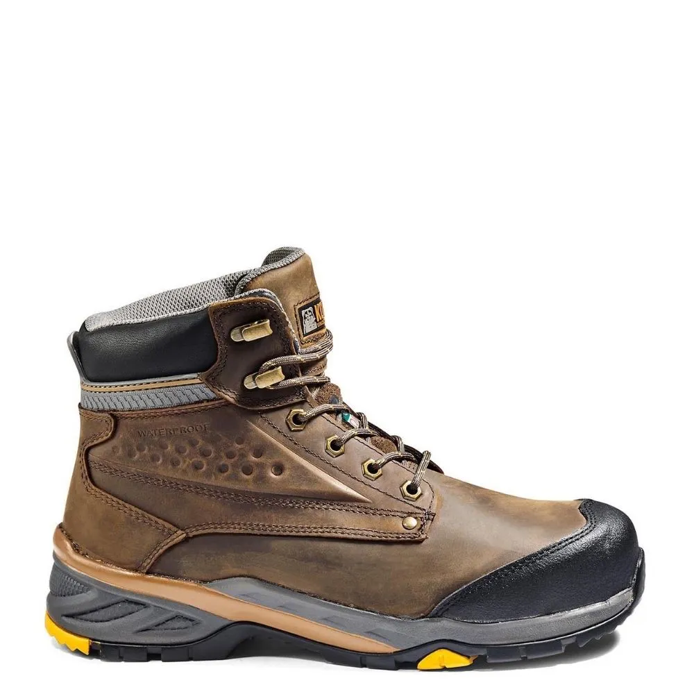 Kodiak Crusade Men's 6" Composite Toe Safety Boot KD305001DWX - Brown