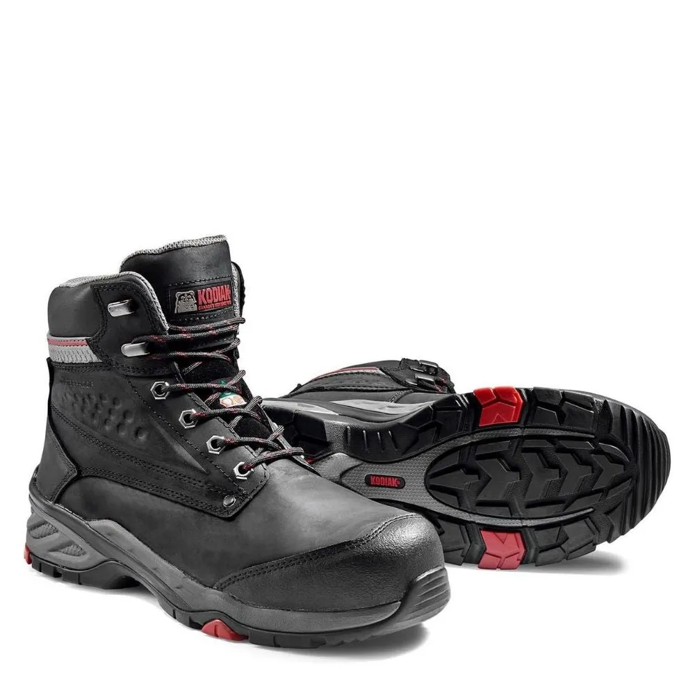 Kodiak Crusade Men's 6" Composite Toe Safety Boot KD305002BLK - Black