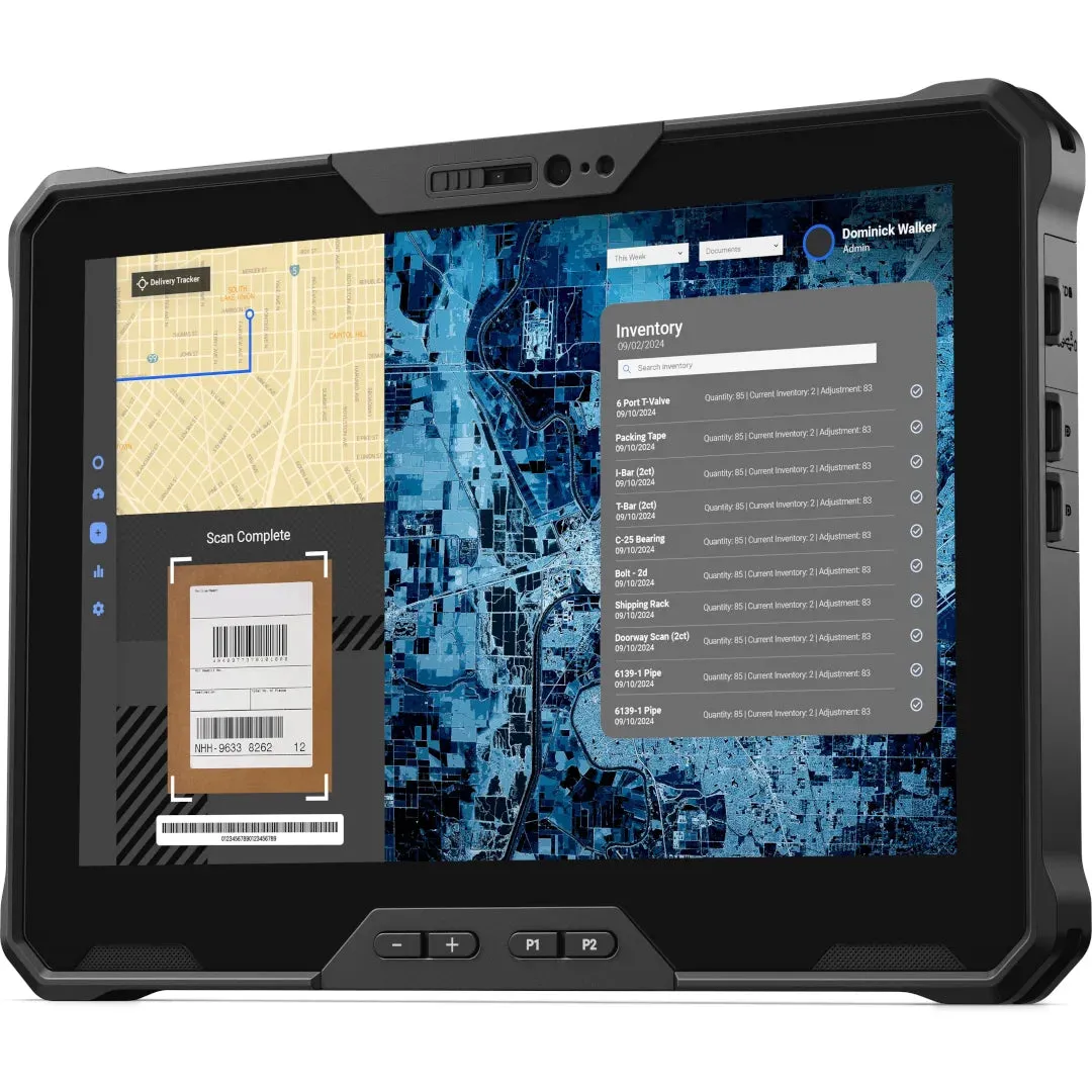 Latitude 7030 Rugged Extreme Tablet, 10.1" FHD , Intel Core i5-1240U, Windows 11 Pro, DGPS