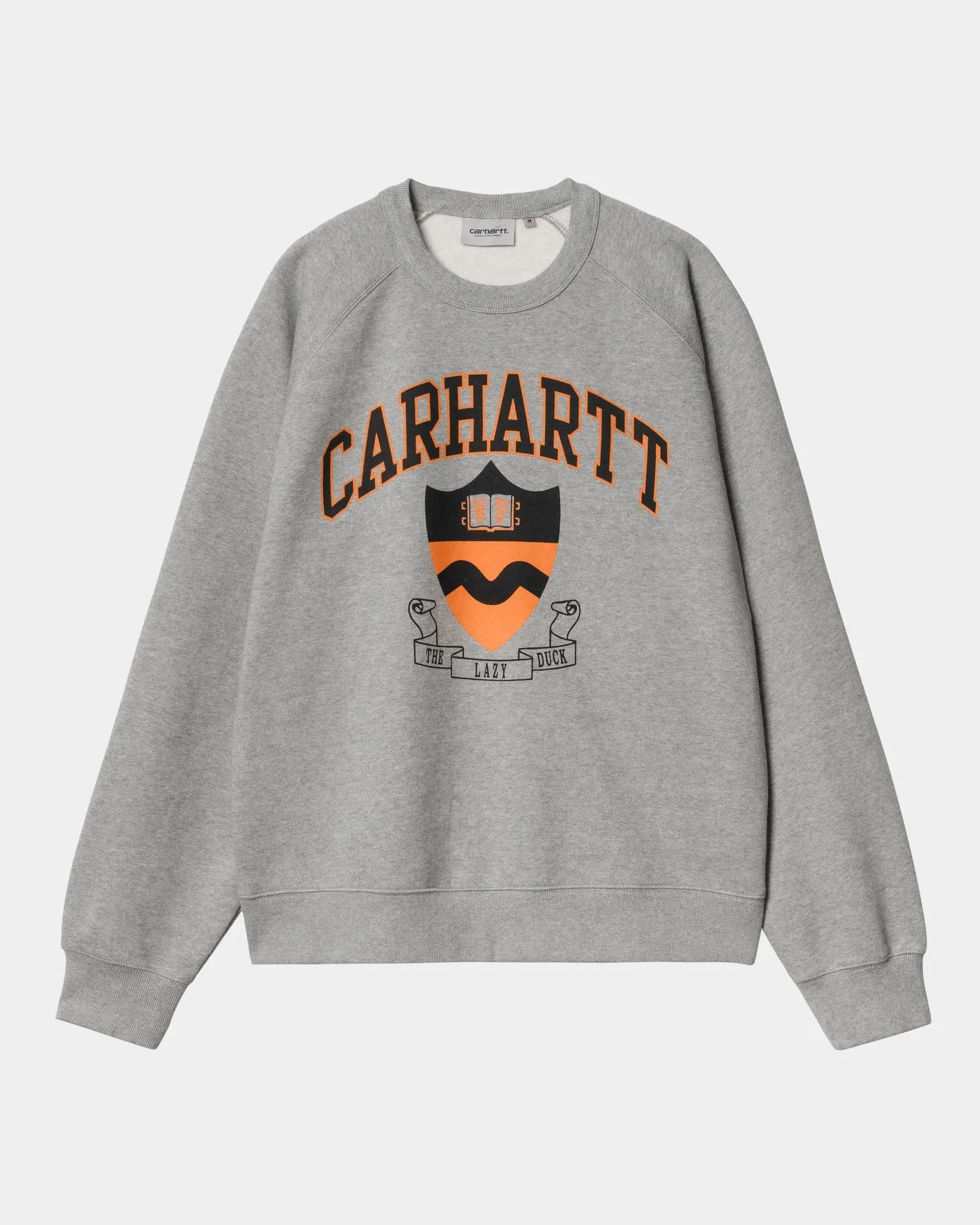 Lazy Duck Academy Sweatshirt | Grey Heather