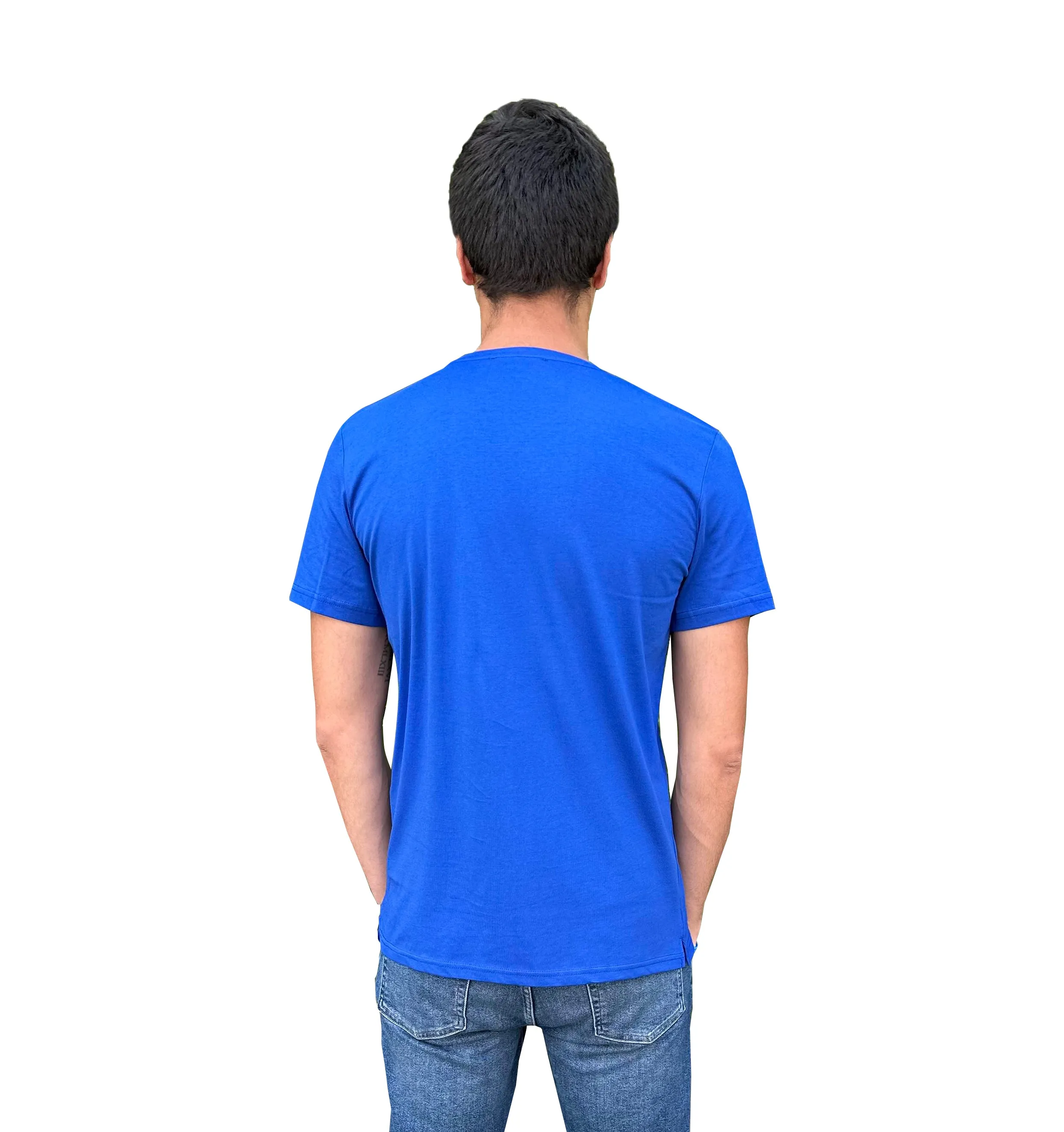 Men's Short Sleeve Crewneck T-Shirt in Combed Turkish Cotton