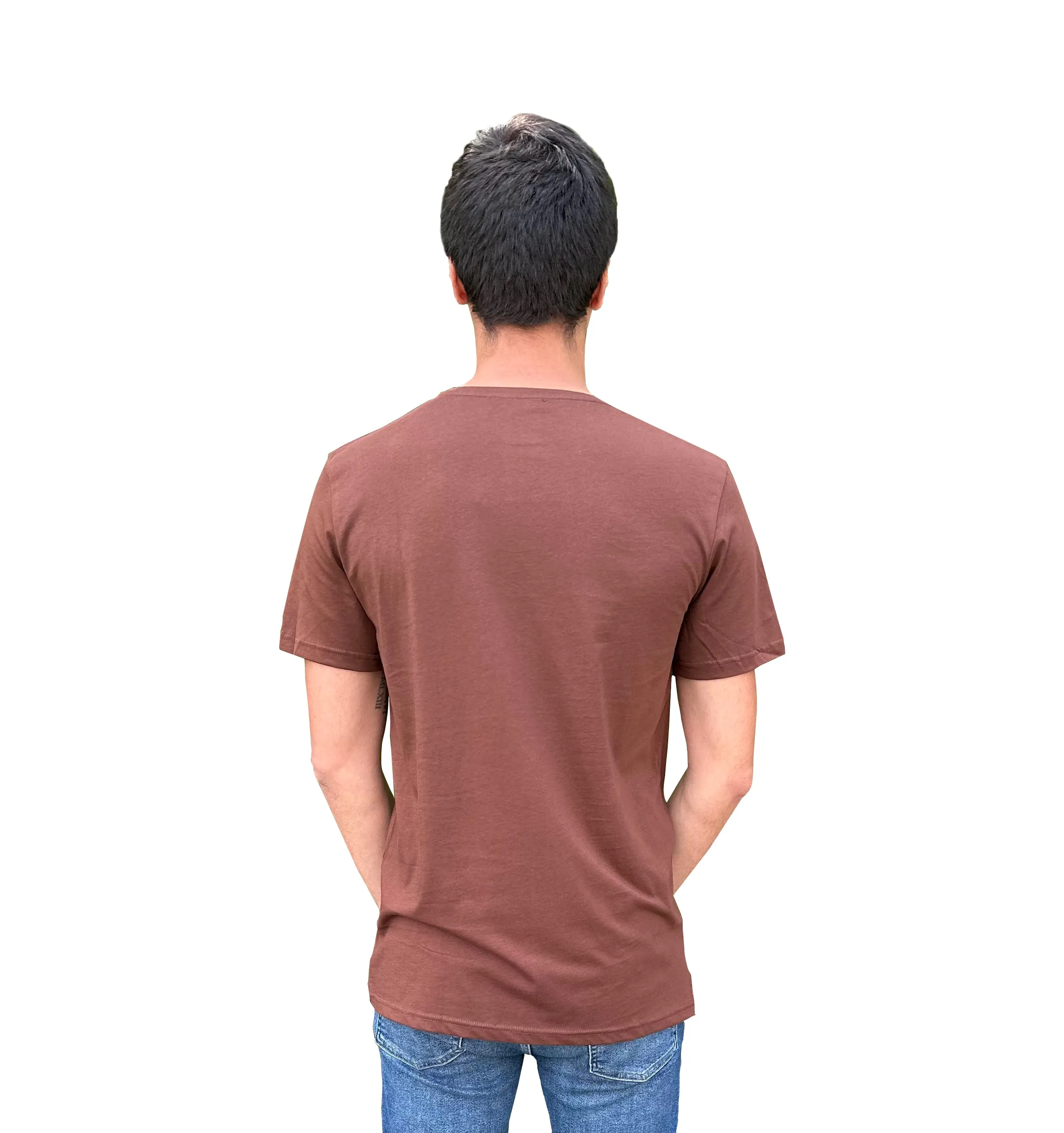 Men's Short Sleeve Crewneck T-Shirt in Combed Turkish Cotton