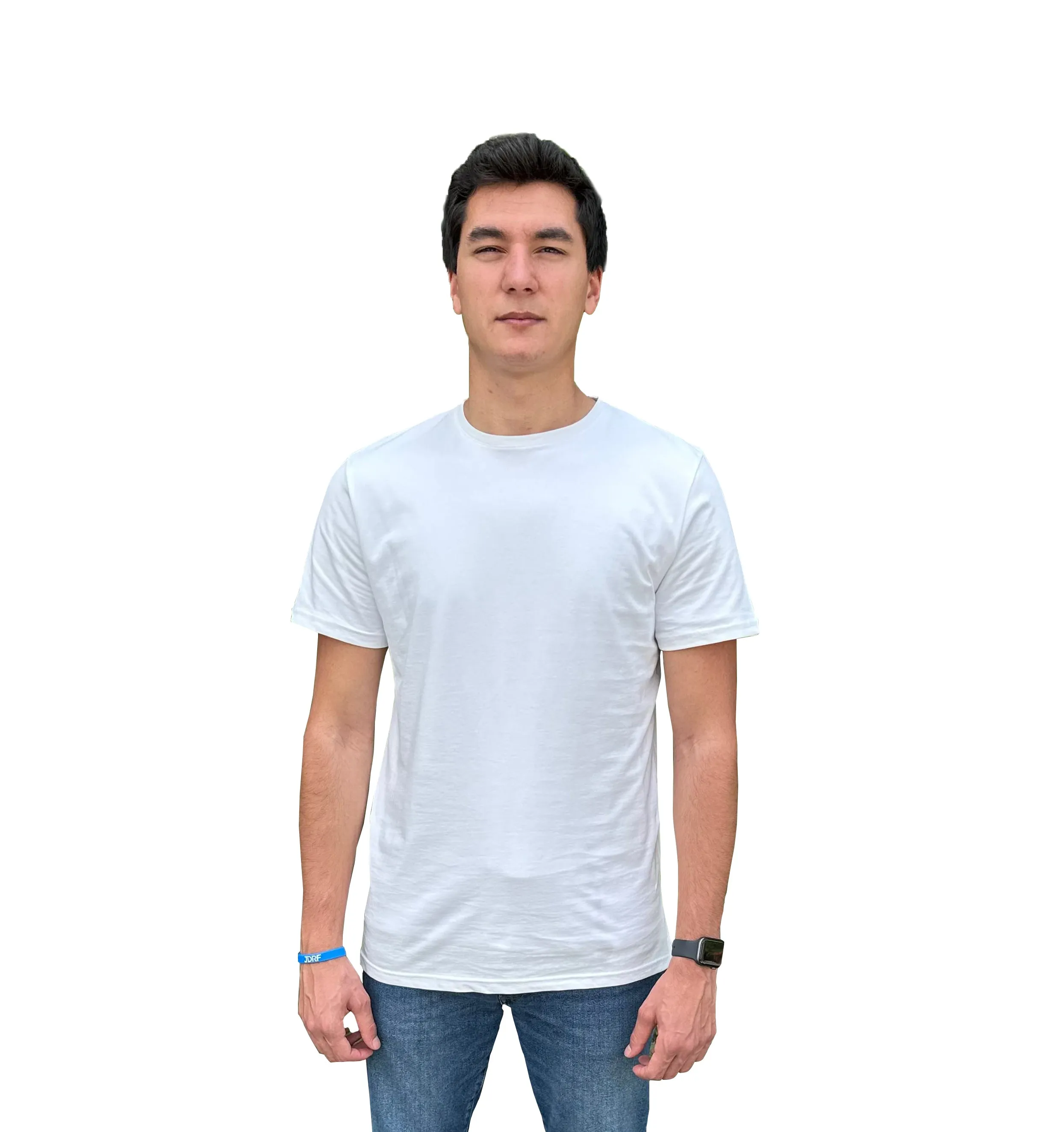 Men's Short Sleeve Crewneck T-Shirt in Combed Turkish Cotton