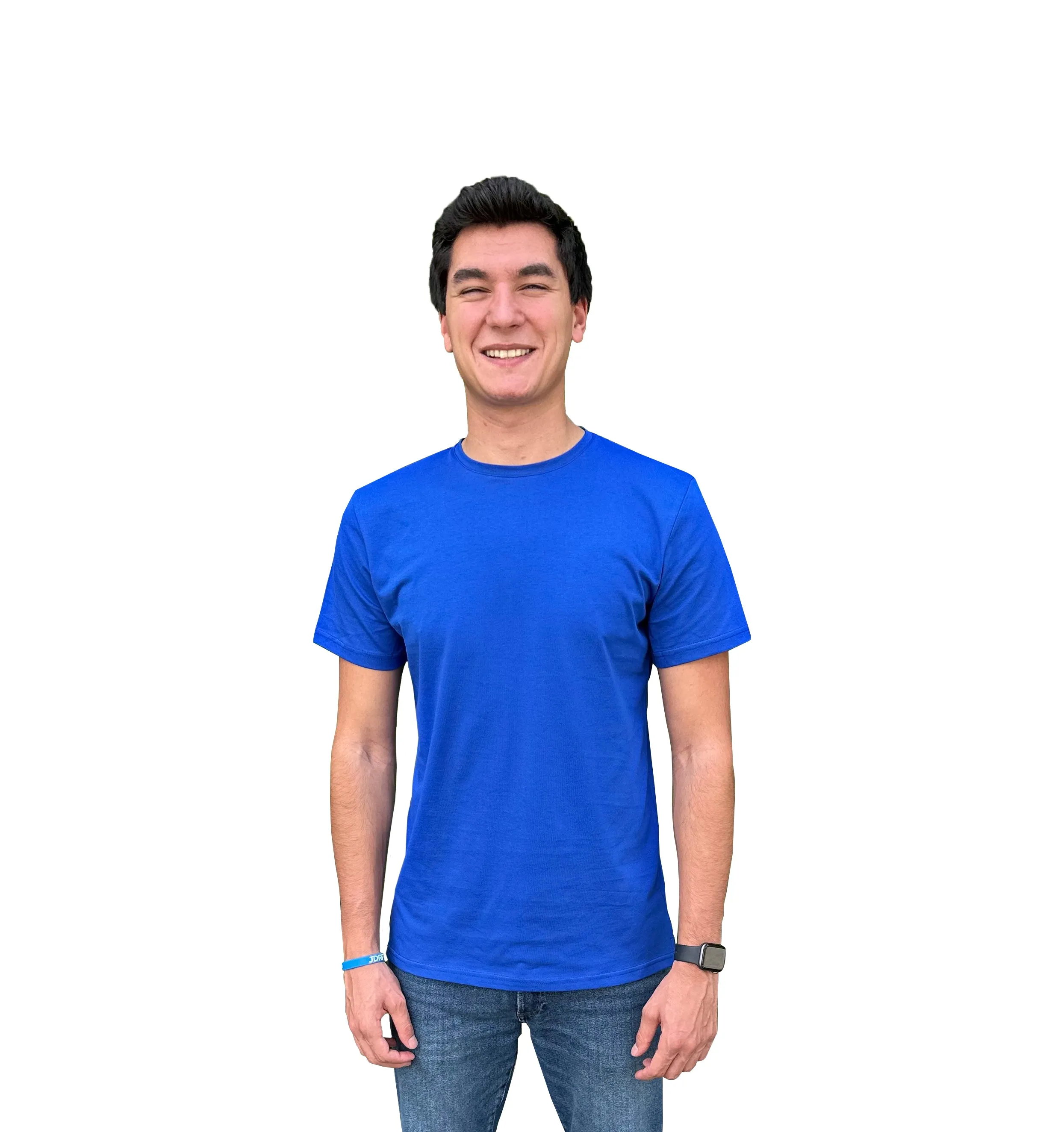 Men's Short Sleeve Crewneck T-Shirt in Combed Turkish Cotton