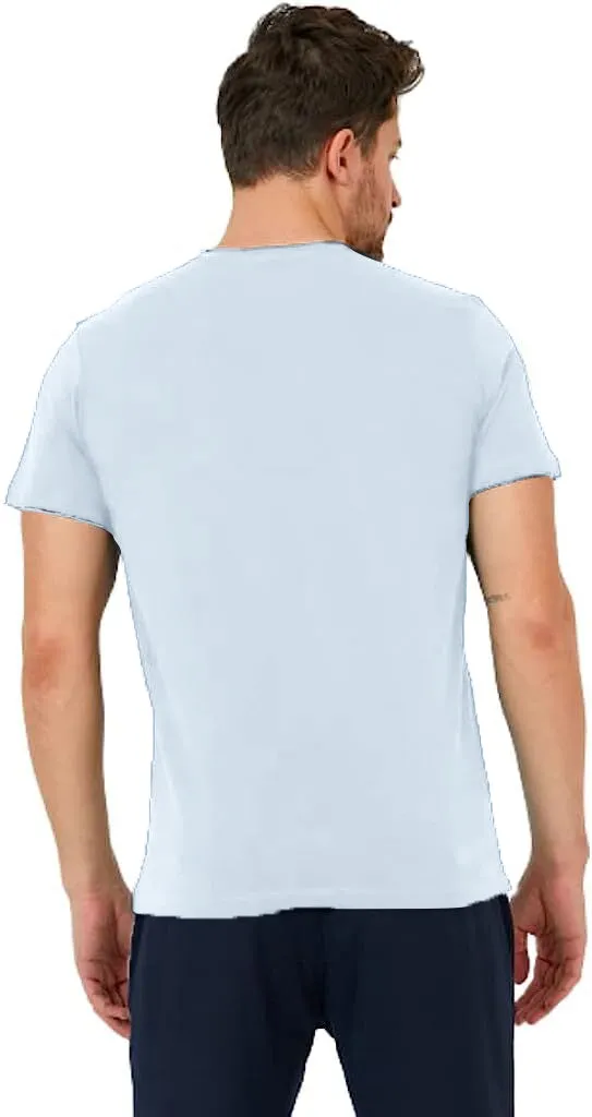 Men's Short Sleeve Crewneck T-Shirt in Combed Turkish Cotton