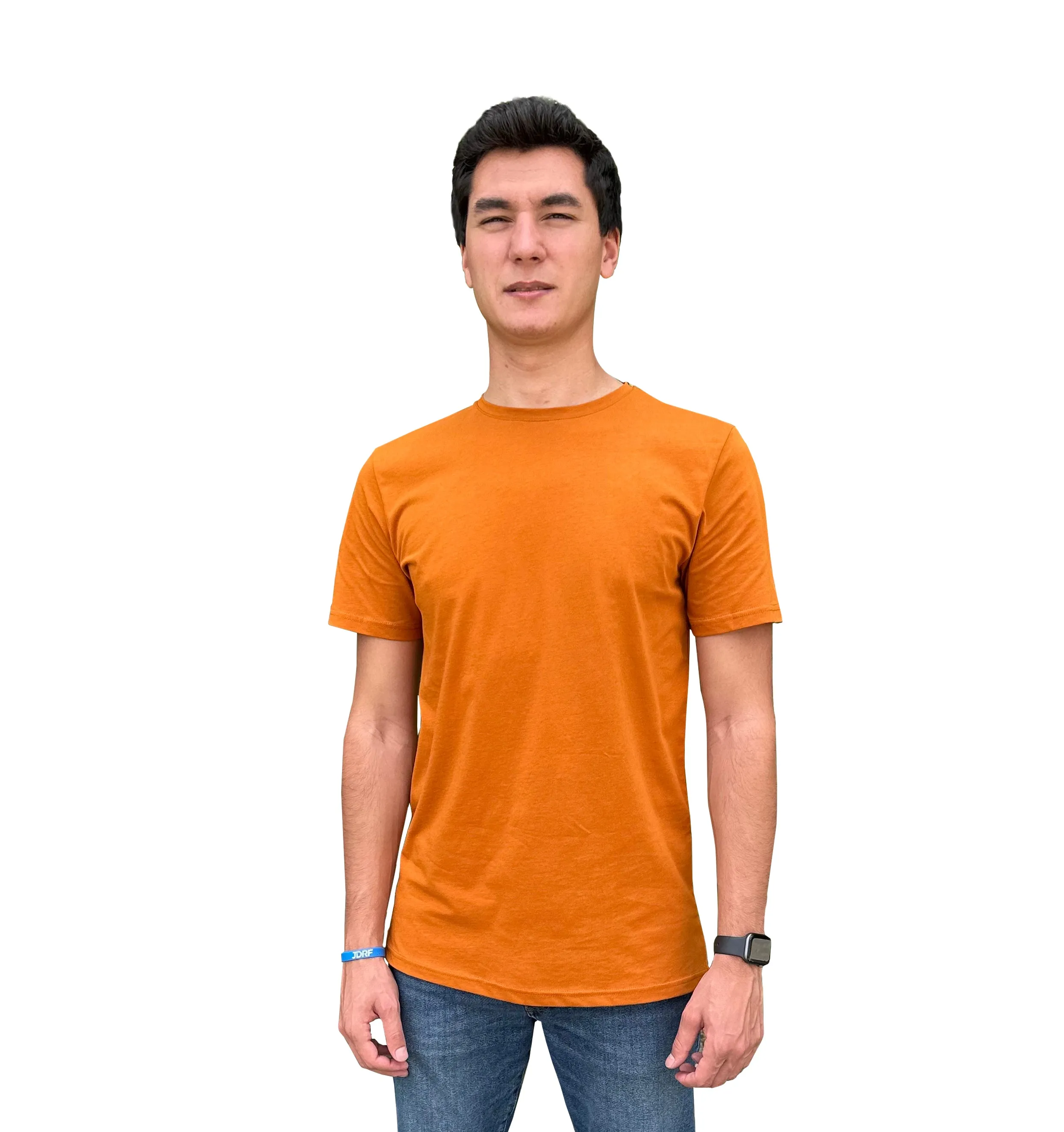 Men's Short Sleeve Crewneck T-Shirt in Combed Turkish Cotton