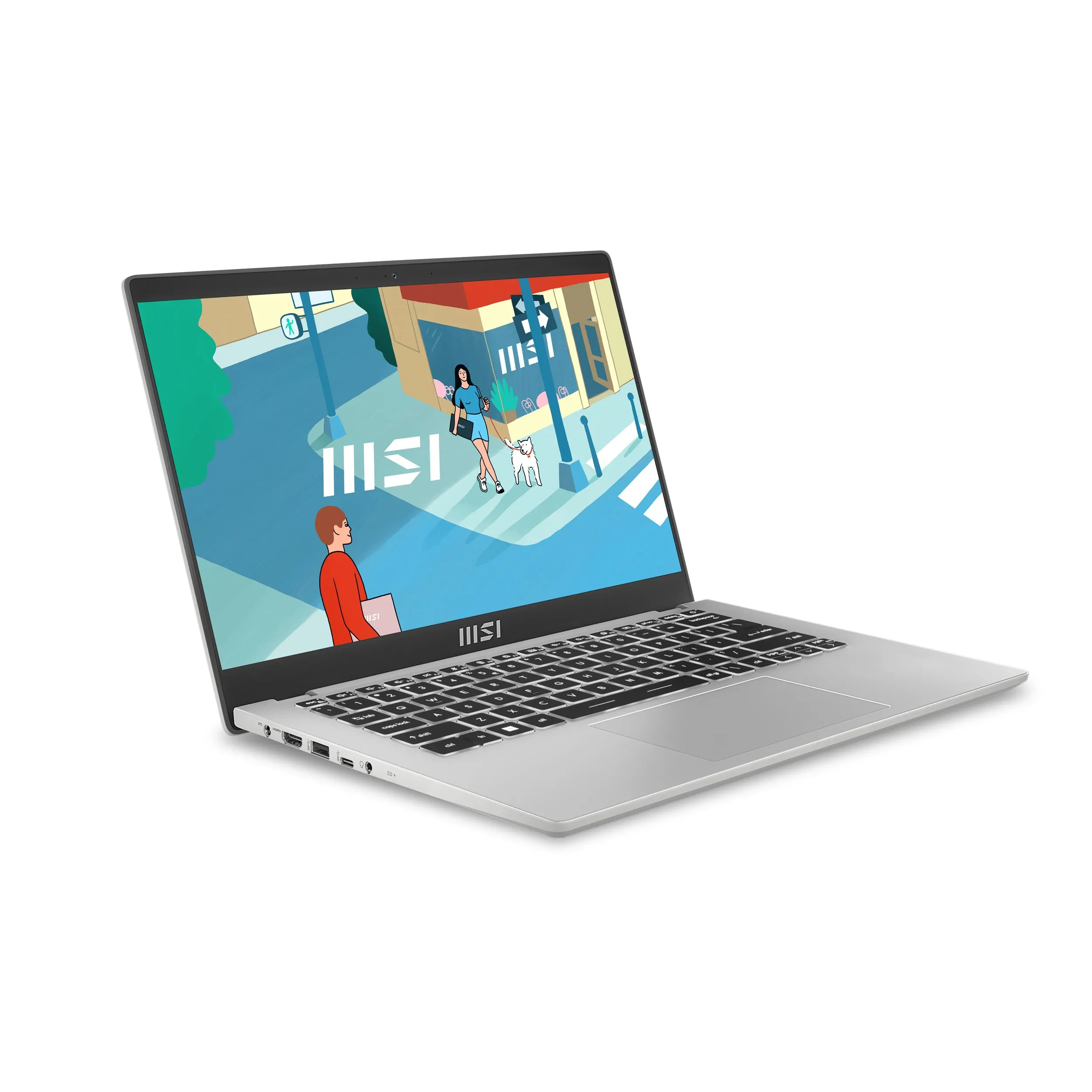 MSI Laptop Modern 14 C13M-622 Urban Silver [mit Dein-Geschenk Aktion]