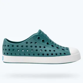 Native Jefferson Slip On (Lil Kid Sizes) - Patina Green / Shell White