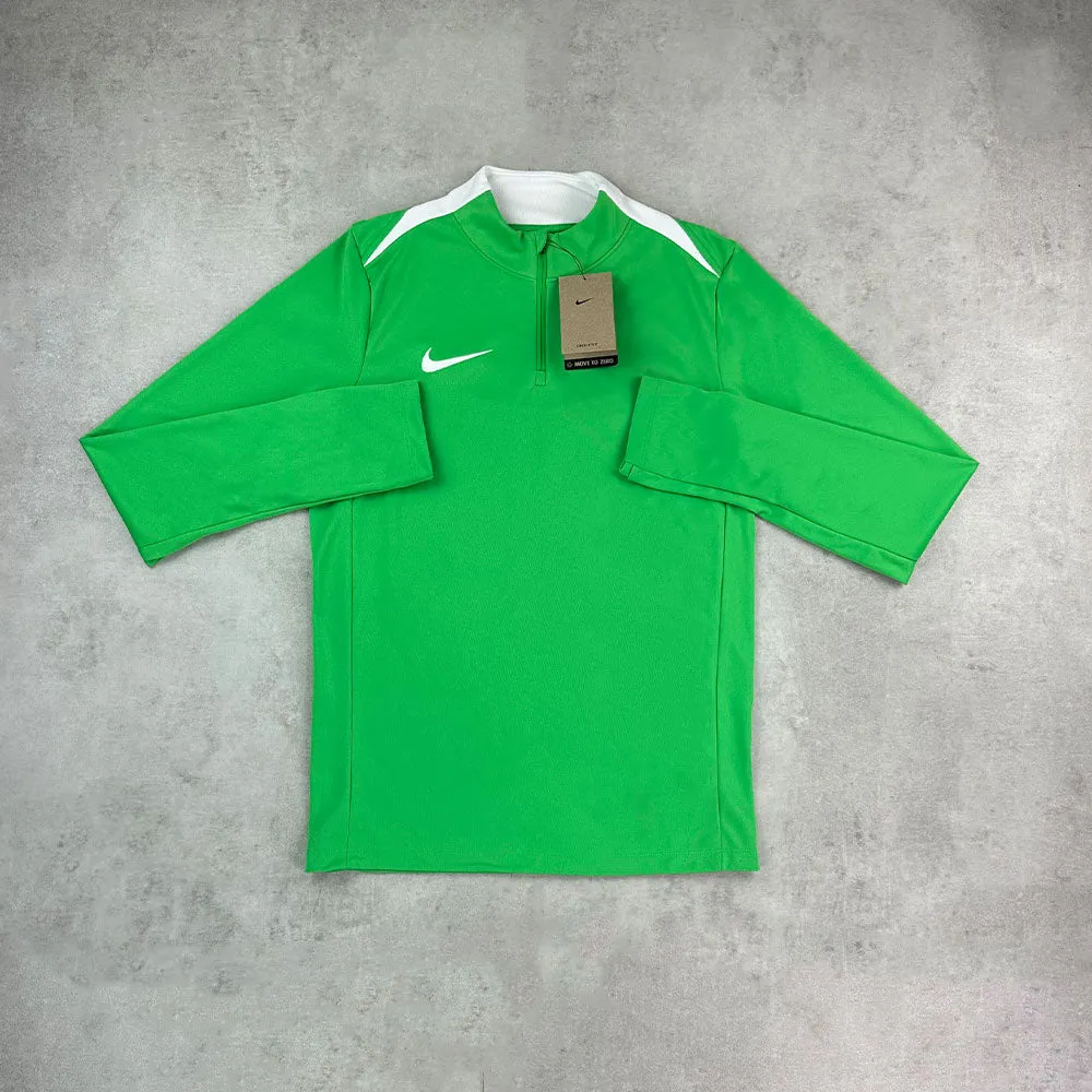 Nike Academy Pro Dri- Fit Half Zip Green